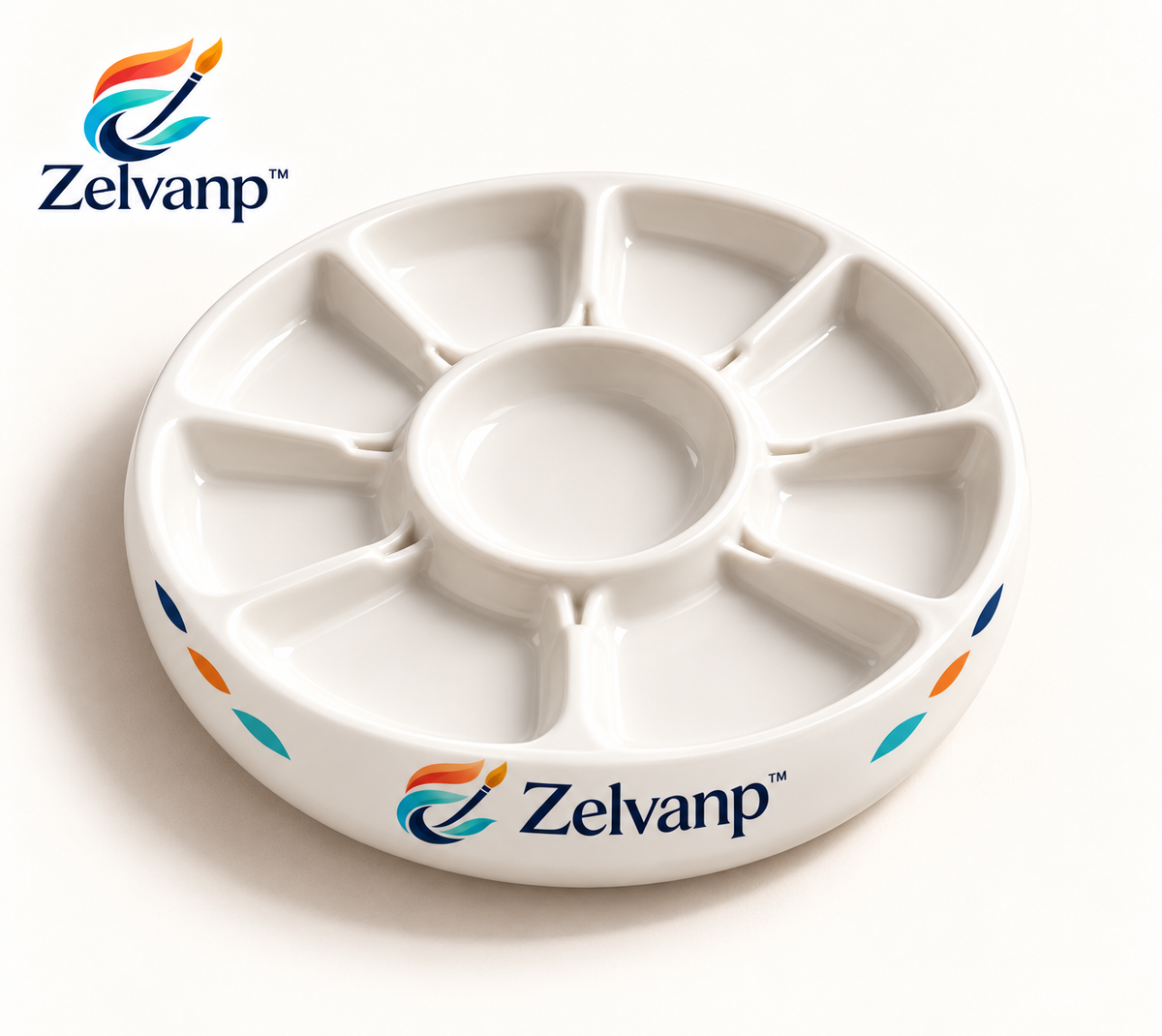 Zelvanp™ PetalMix Paint Palette