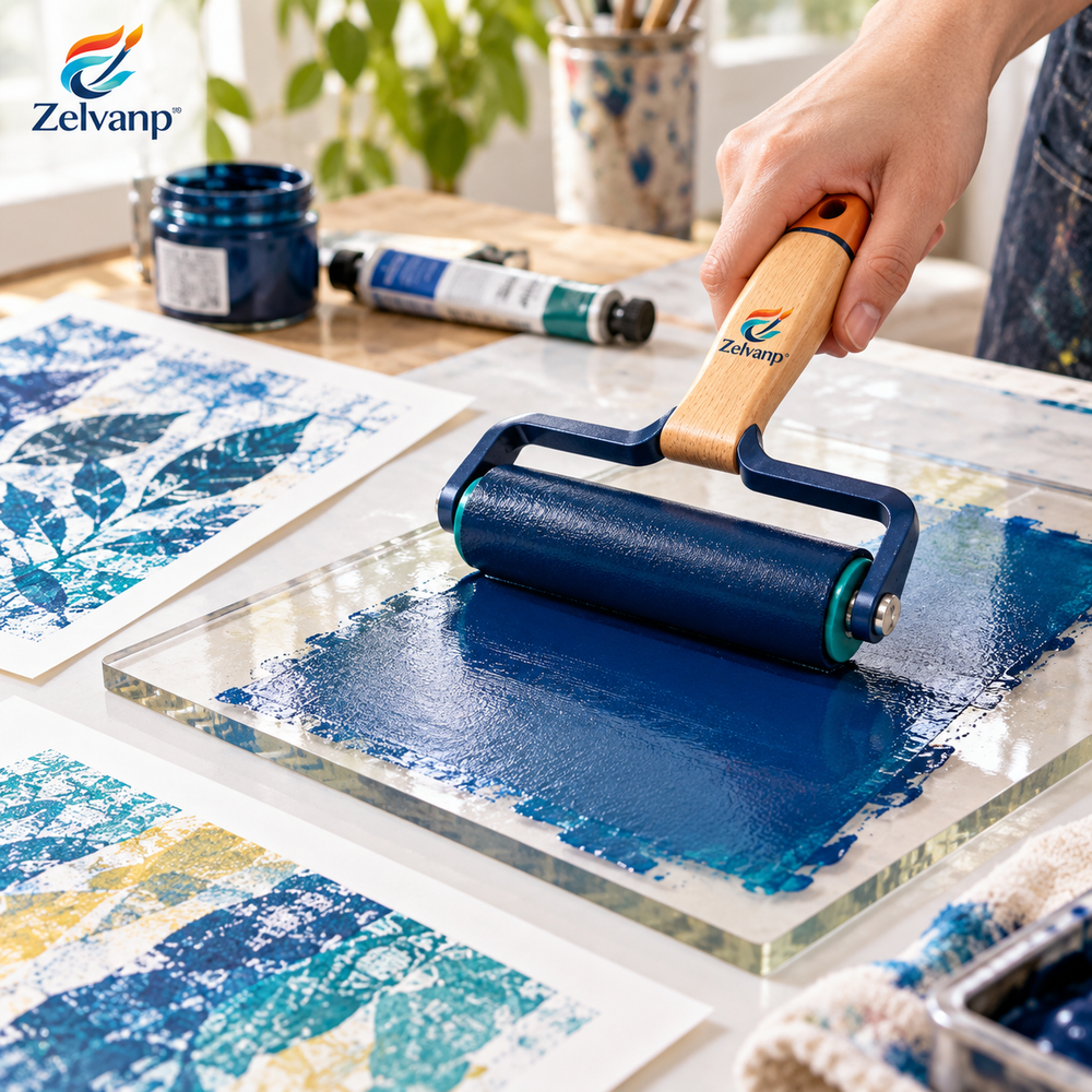 Zelvanp™ SmoothRoll Ink Brayer