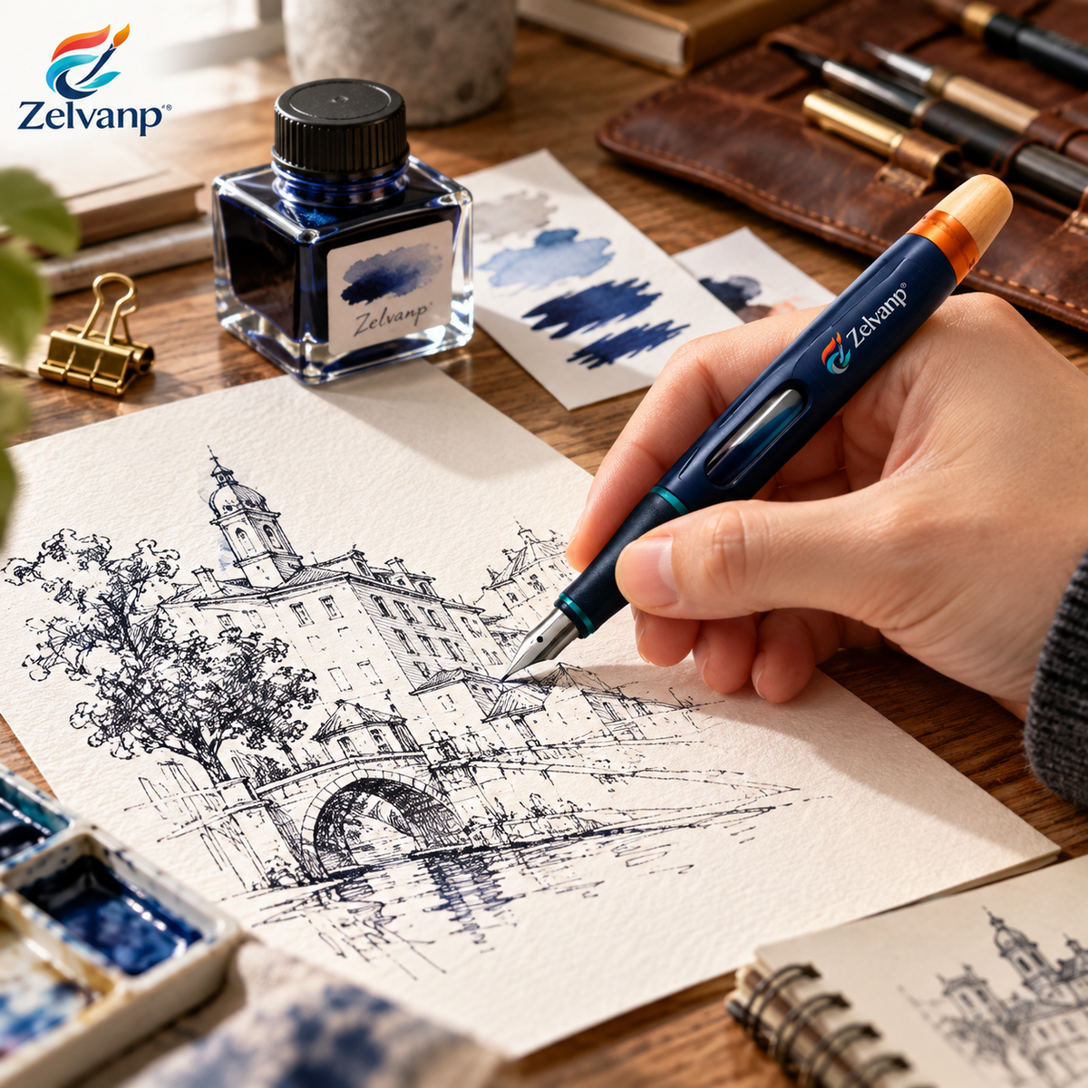 Zelvanp™ LinePoint Precision Pen