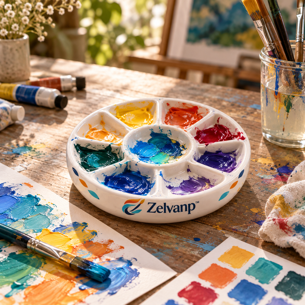Zelvanp™ PetalMix Paint Palette