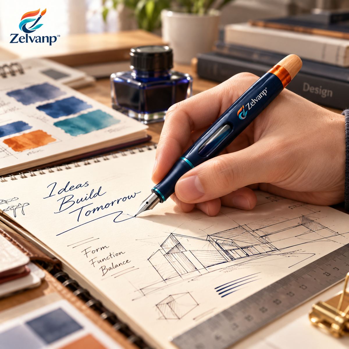 Zelvanp™ LinePoint Precision Pen