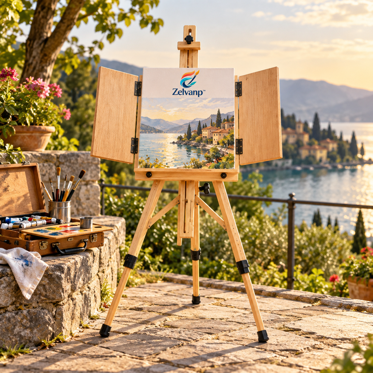 Zelvanp™ StudioWing Folding Easel